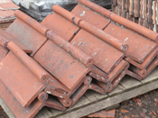 Rolled Top Ridge Tiles